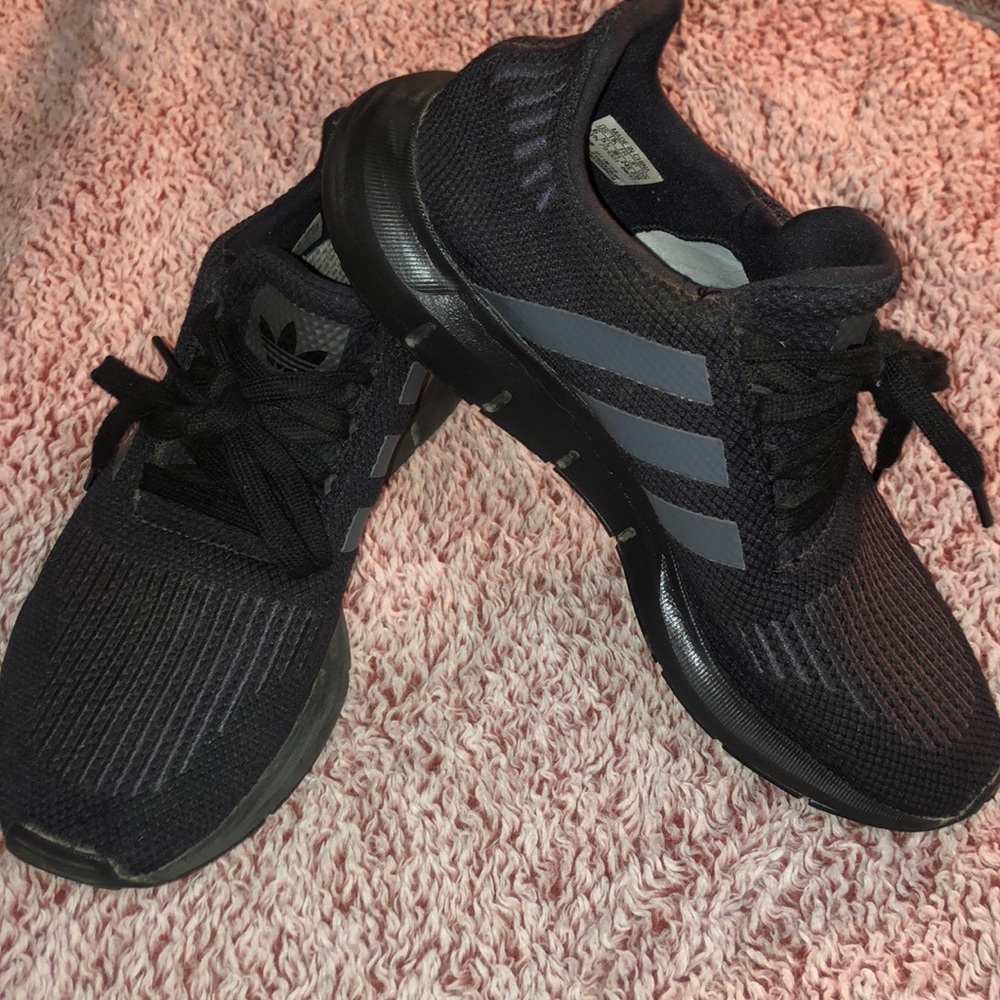 Black Adidas Swift Run Sneakers